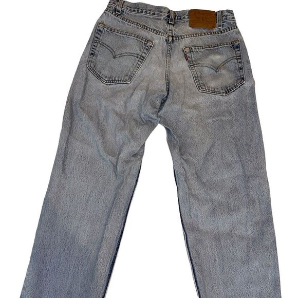 LEVIS MENS RELAXED FIT JEANS STYLE 550 SITS AT THE WAIST IS 100% COTTON 32 x 31 - Picture 8 of 10